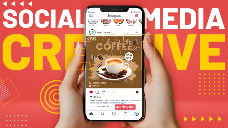 Engaging Social Media Creatives Design